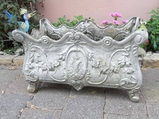 Jugendstil Jardiniére Gusseisen Pflanz Blumen Pflanz - Kübel Blumen - Schale