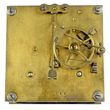 Altes Uhrwerk f Regulator Wanduhr Uhrmacher clock movement