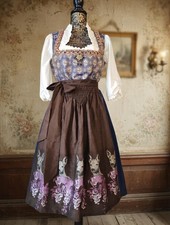 Einzigartiges Dirndl 42 Brokat