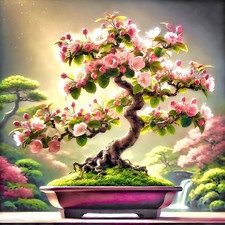 Zierapfel / Hall’s Crabapple – Malus halliana (35 Stk.) Bonsaisamen