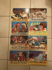 Mecki Bücher 8 Stück  guter