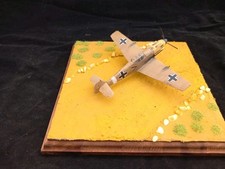 Diorama Flugplatz Wüstenpiste