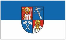 Fahne / Flagge Zella Mehlis 90