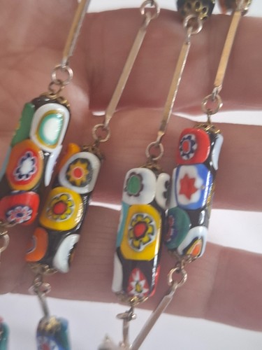 Vintage modeschmuck halskette - modeschmuck,