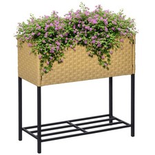 Poly Rattan Hochbeet