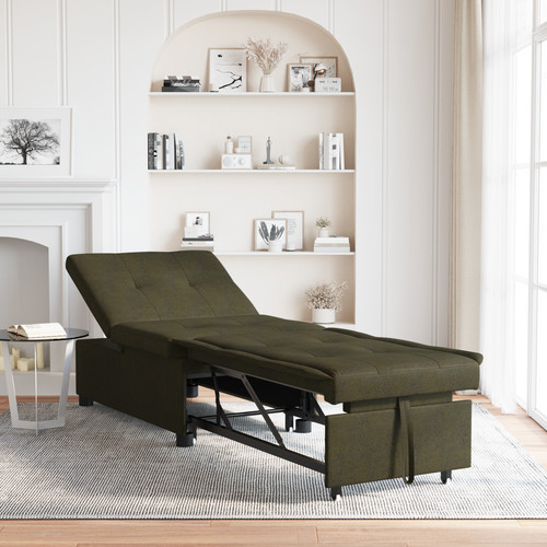 Vidaxl schlafsofa braun - braun, x