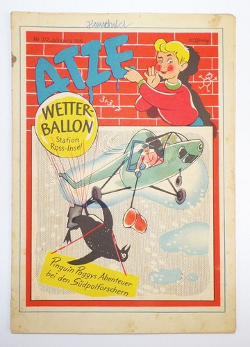 Atze heft von 1956 ddr - heft,
