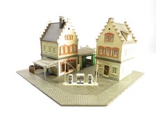 Pola H0 131 Diorama Tankstelle Hesselbach- Innenbeleuchtung fertig gebaut  #P  
