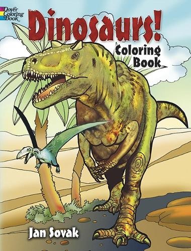 Jan sovak dinosaurs coloring - jan,