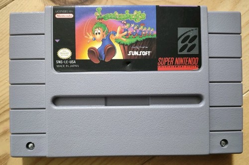 Lemmings snes ntsc super - snes,