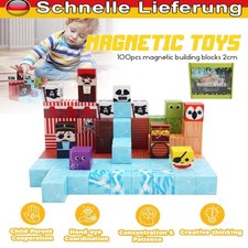 100-teilig Magnetbausteine