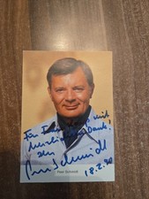 Autogrammkarte Peter Schmidt/Handsigniert/Echtfoto/1990-Original 