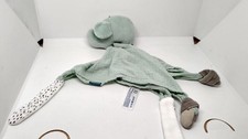 Schmusetuch Schnuffeltuch von Babydream Rossmann Elefant Musselin grün pastell