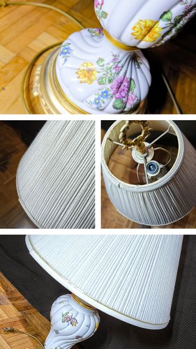 Porzellan lampe 80cm - lampe,