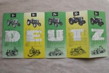 32B 697 1957 Deutz Diesel-Schlepper Traktor 11PS 18 24 30 45 60 90PS Prospekt