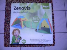 Zenovia Abenteuer Zeltstadt-Iglu-und Indianerzelt-Krabbelröhre-In-& Outdoor Fun