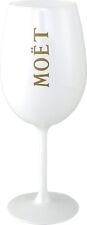 Echtes Glas! Weisse Moet & Chandon Ice Imperial Champagner Gläser Sammler-Glas