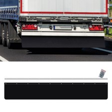 Universal LKW Schmutzfänger lang 240x35cm Anhänger Schutz Spritzlappen hinten 