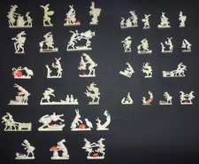 Margarinefiguren Werbefiguren Effka Hasen komplett