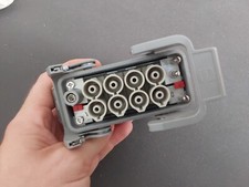 Harting 19300160737 Han 16B Kupplungsgehäuse und Einsatz für 16 mm2 Kabel