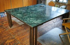 Konferenztisch aus Marmor, Indisch Grün