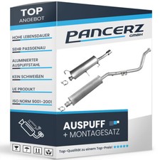 Auspuff für peugeot - für, 307