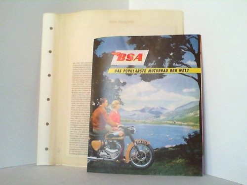 Bsa prospekt reihe motorrad - prospekt.,