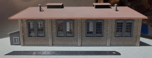 Lokschuppen faller 120165 2 - h0,