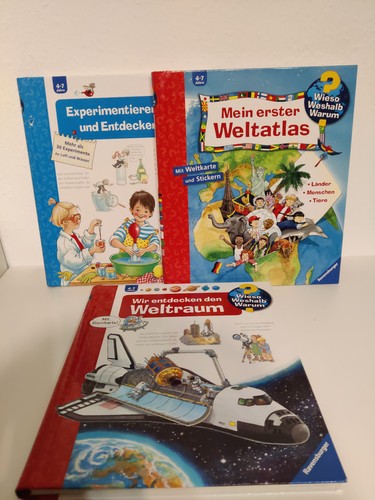 Buch wieso weshalb warum - 3x,