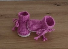 Babyschuhe, gestrickt
