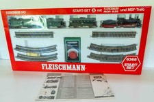 Fleischmann 6368 Start Set A Profi Gleis MSF Trafo Analog H0