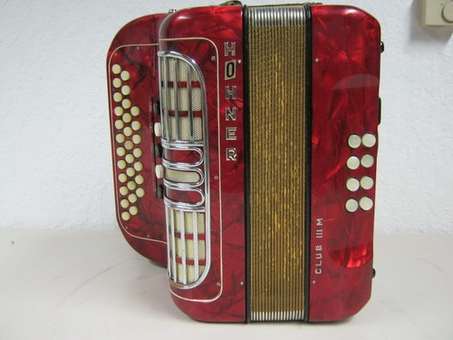 Hohner club iii - m, akkordeon