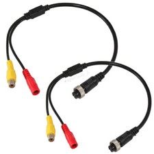 2x4Pin Rückfahrkamera Kabel