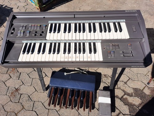 Bontempi orgel kf616 antik - bontempi,