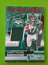 2022 Panini Rookies & Stars Year One Patch Garrett Wilson RC New York Jets