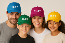 Bedruckte Kappe Cap mit Druck Sonnenhut personalisierte Baseballcap Fischerhut