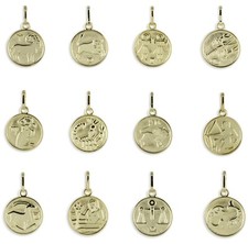 Sternzeichen Anhänger, Echt