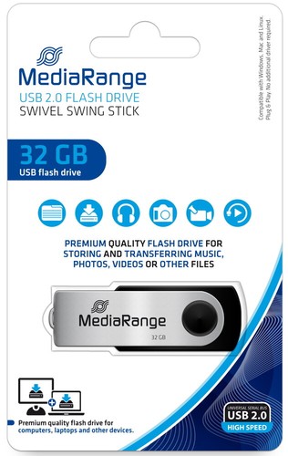 Mediarange usb stick 32gb - usb,