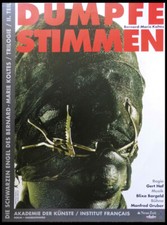 Dumpfe Stimmen Die schwarzen Engel des Bernhard Plakat Helnwein 1994 A1 87x59 cm