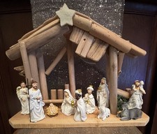 Tolle große Weihnachtskrippe