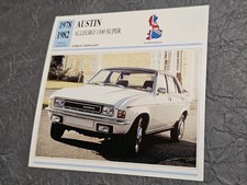 Austin Allegro 1300 Super   - Geschichte & Technische Daten -  Karte (1)