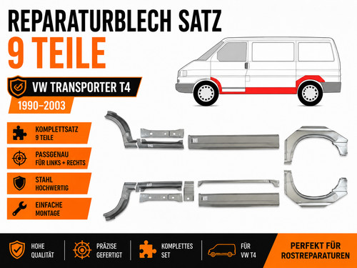 Volkswagen kurz und - volkswagen, mittel