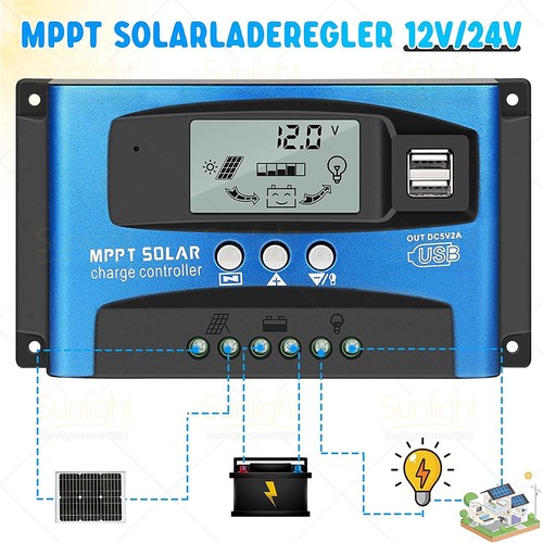 Solar laderegler 30a - 30a, pwm
