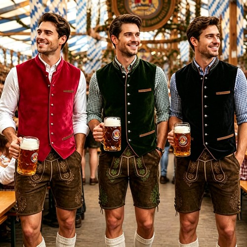 Herren schwarze samtweste - schwarze,