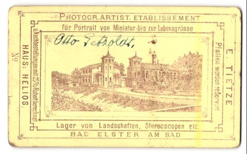 Fotografie tietze bad - e., tietze,