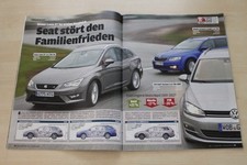 Auto Bild 01/2014 Skoda Octavia Combi 2.0 TDI Elegance mit 150PS besser als...?