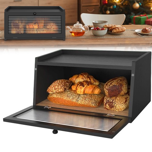 Brotkasten küchentheke holz - brotkasten,