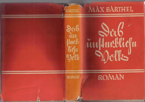 Antik buch max barthel - antik,