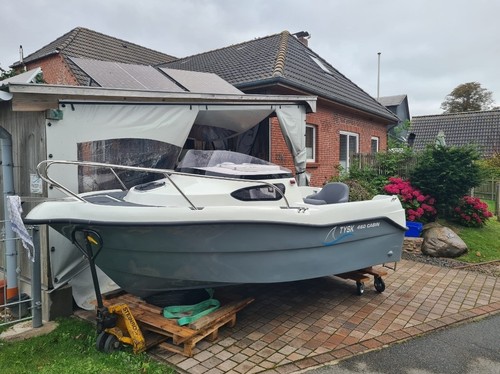 Motorboot kabinenboot tysk 460 - motorboot,