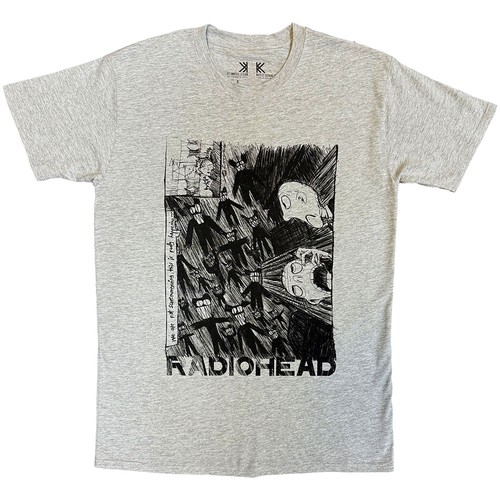 Radiohead shirt scribble - t,